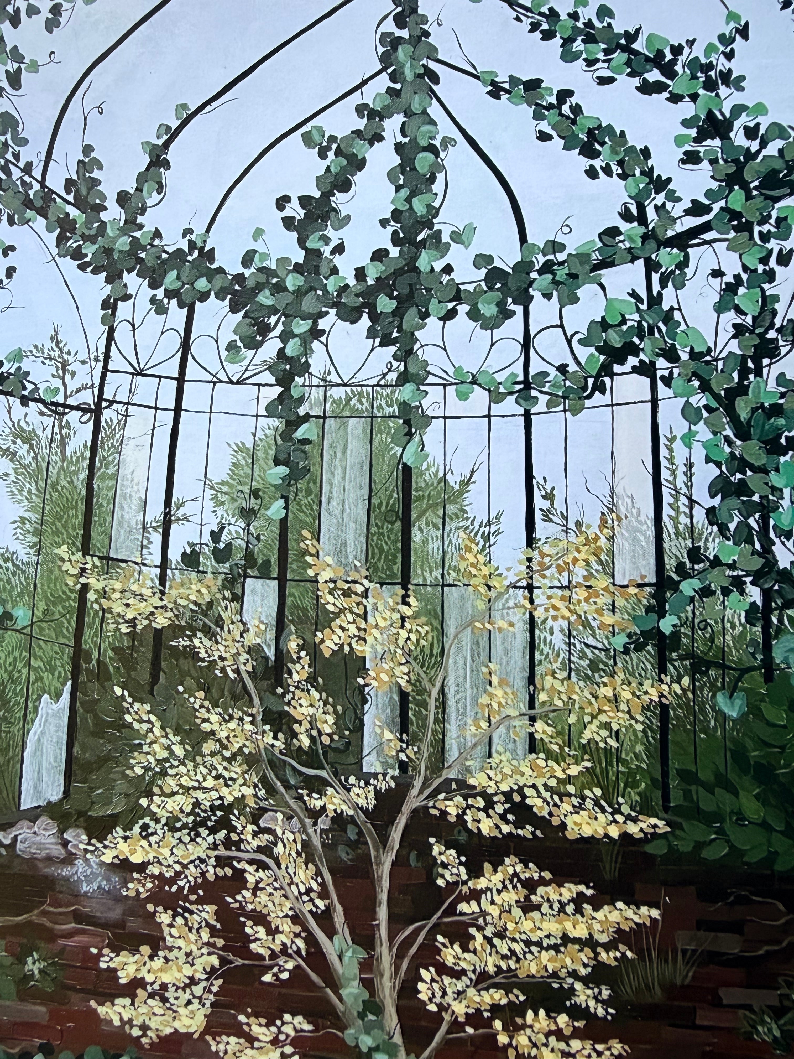 Overgrown Greenhouse - Large Print