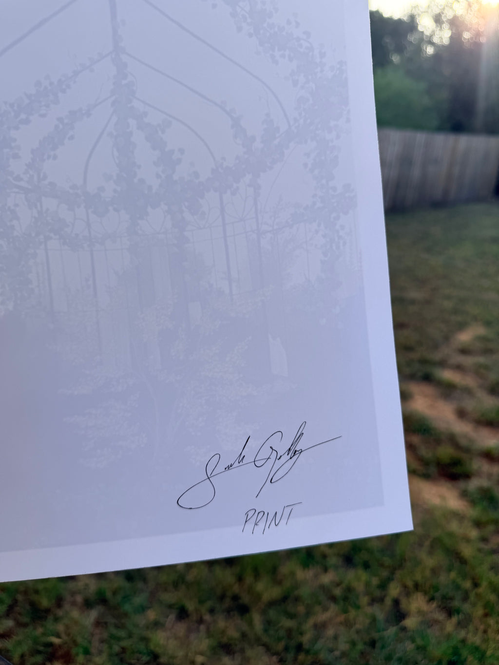 Overgrown Greenhouse - Print