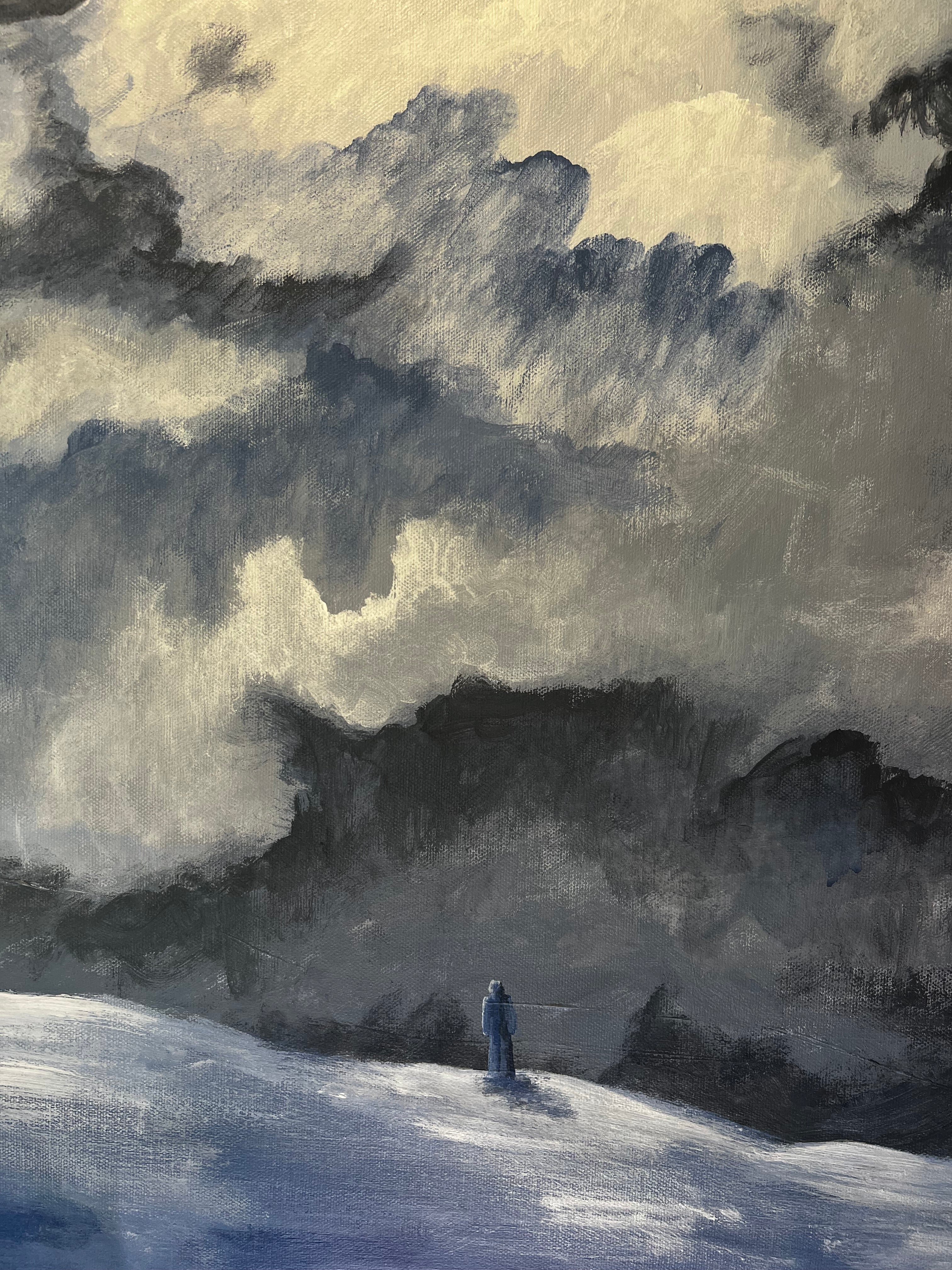Frozen Mountains - Original Painting
